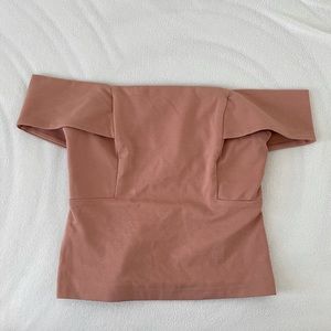 Deletta off the shoulder top